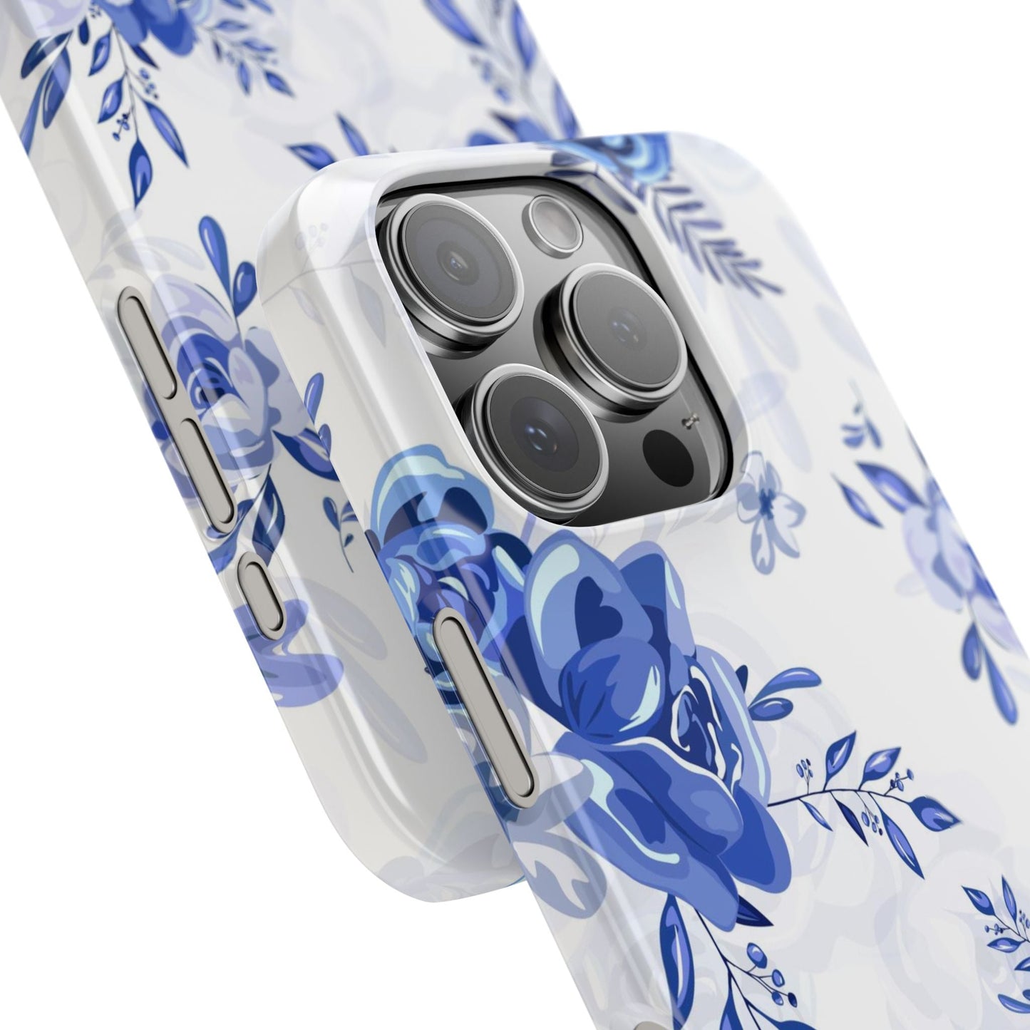 French Blue and White Toille, Slim Phone Cases, Case-Mate IPHONE16 and all sizes