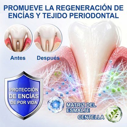 Zoencgz® 💯🍭 Gel antibacteriano para la regeneración de las encías | Resultados visibles en 7 días