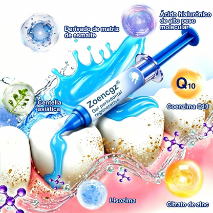 Zoencgz® 💯🍭 Gel antibacteriano para la regeneración de las encías | Resultados visibles en 7 días
