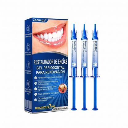 Zoencgz® 💯🍭 Gel antibacteriano para la regeneración de las encías | Resultados visibles en 7 días