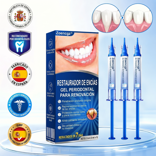 Zoencgz® 💯🩷 Gel antibacteriano para la regeneración de las encías | Resultados visibles en 7 días