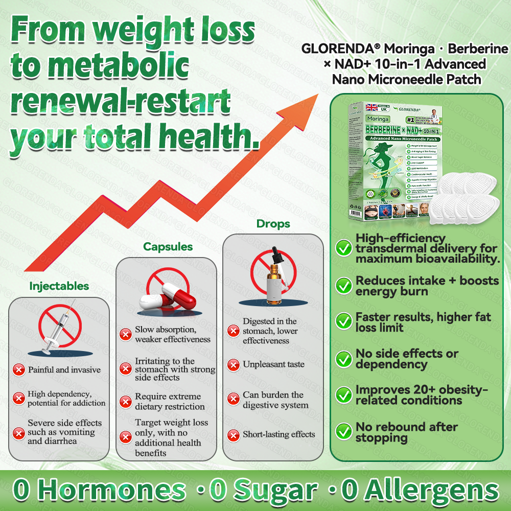 🔥 Only 10 packs left! Extra 30% off! 𝐆𝐋𝗢𝗥𝗘𝗡𝗗𝑨® 𝗠𝗼𝗿𝗶𝙣𝙜𝙖 · 𝘽𝙚𝙧𝙗é𝙧𝗶𝗻𝗲 × 𝗡𝗔𝑫⁺, tested and safe, promotes weight management, blood sugar, digestion and energy with lasting results.